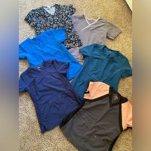 Scub tops and bottoms